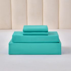 Four-piece Bed Set, Q (Option: Grass green)