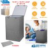 Foldable Laundry Hampers Washing Clothes Laundry Basket w/ Lid Handles Storage Organizer